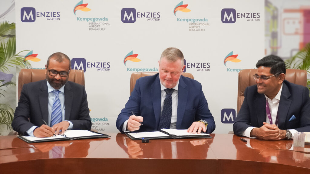 Menzies Aviation secures 15‑year ground handling license at Bangalore International Airport” (Kempegowda)